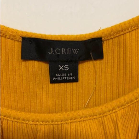J. Crew Ruffle Ribbed Tank Top - Picture 5 of 8